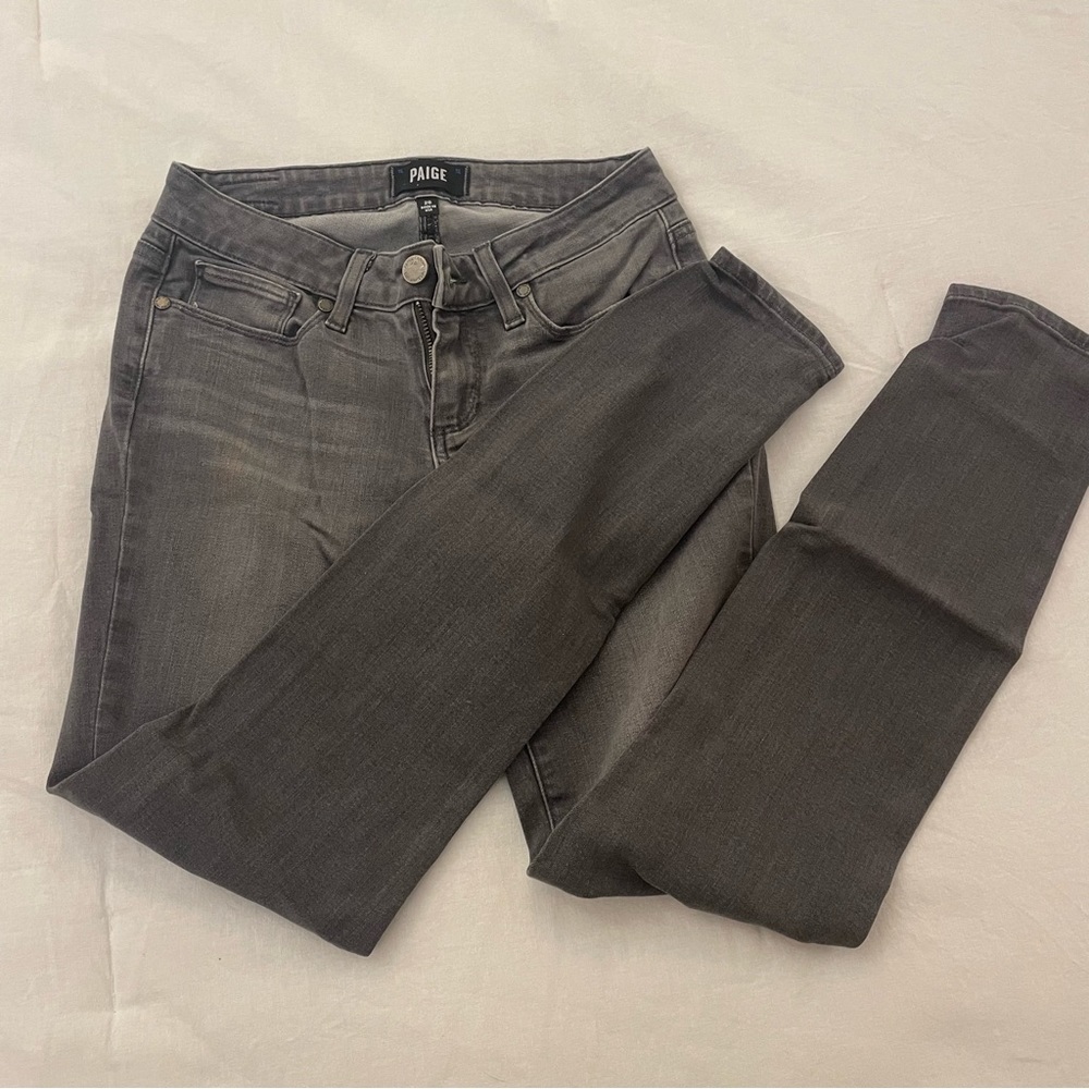 Paige Verdigo Ankle Skinny Jeans
